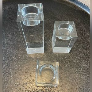 Set of votive candles